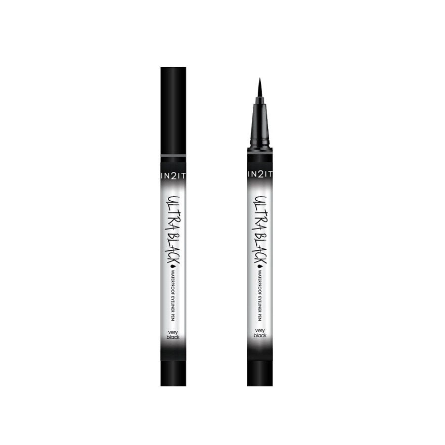 IN2IT ULTRABLACK WATERPROOF EYELINER PEN EYELINER - IN2IT ULTRABLACK WATERPROOF EYELINER PEN EYELINER - WATERPROOF EYELINER PEN