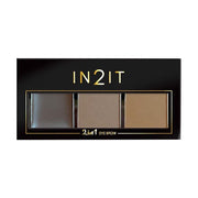 IN2IT 2IN1 EYE BROW EYEBROW PRODUCT - EYEBROW POWDER PALETTE