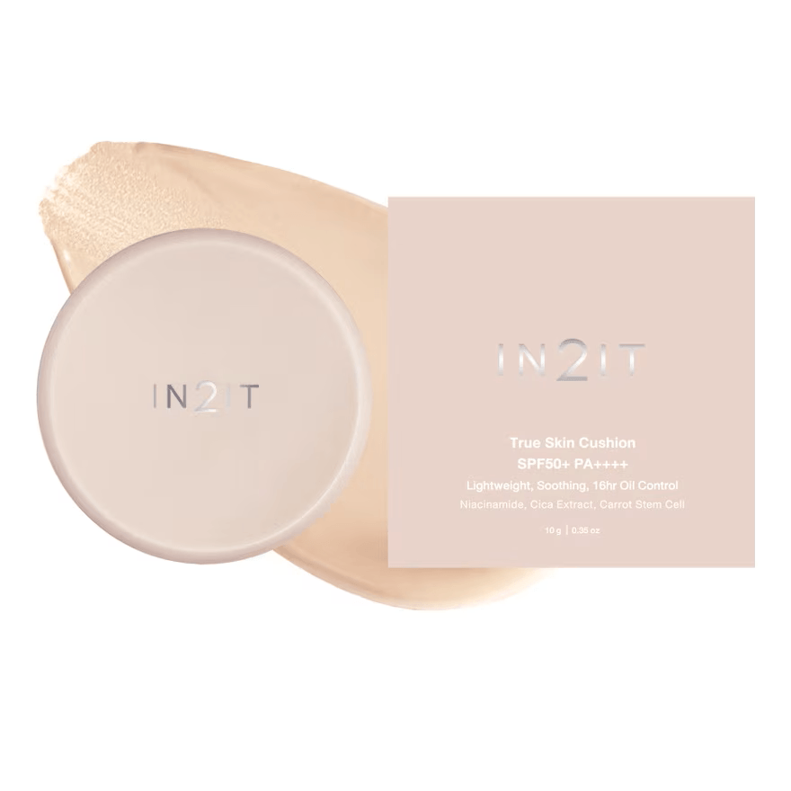 IN2IT TRUE SKIN CUSHION SPF50+ PA++++ SUNSCREEN - CUSHION FOUNDATION SPF 50