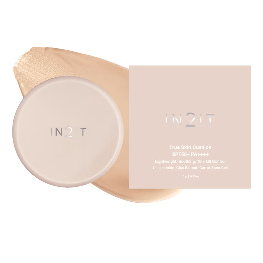 IN2IT TRUE SKIN CUSHION SPF50+ PA++++ SUNSCREEN - CUSHION FOUNDATION SPF 50